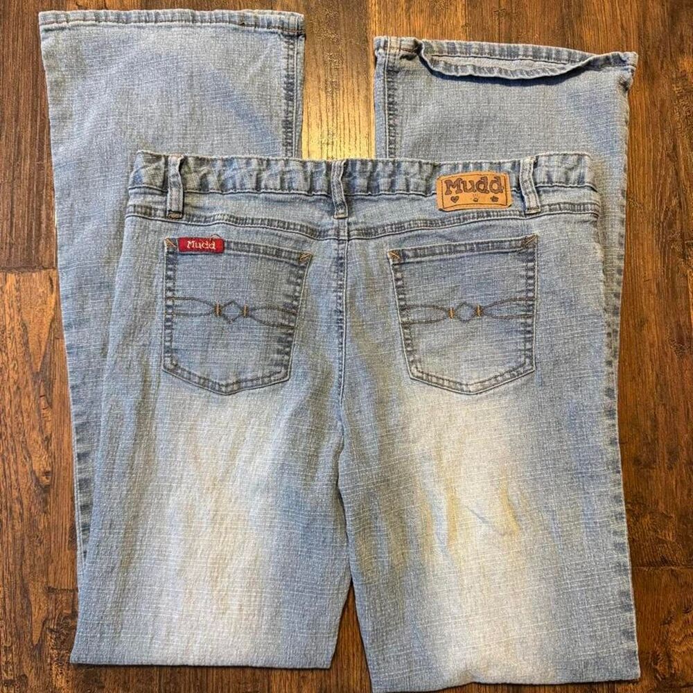 Y2K Mudd Low Rise Flare Jeans Size 11